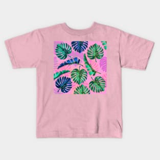 TROPICAL PINK Kids T-Shirt